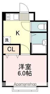 メゾン落合【1階】の間取り