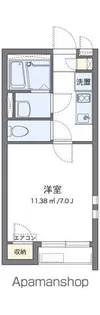 クレイノNKグランシャリオ【101号室】の間取り