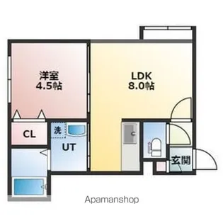 アーバン・ハウスⅠ【2階】の間取り