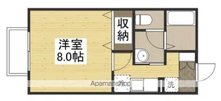 セジュールアンバタ【2階】の間取り