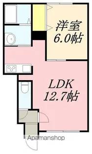 RIAAN(リアン)【103号室】の間取り