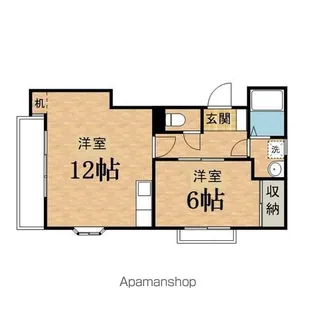 タカラハイツ百草【4階】の間取り