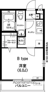 リブリ・新千葉【1階】の間取り