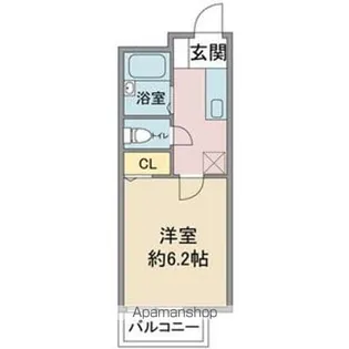 いづみコーポ【2階】の間取り