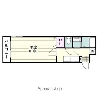 REGALO東谷山【101号室】の間取り