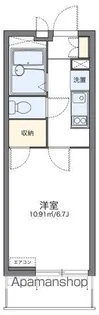 レオパレスアドバンストライフ【1階】の間取り