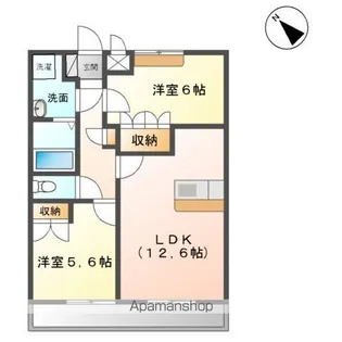 アメニティ【2階】の間取り