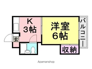 サンベールハイム【305号室】の間取り