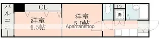 ハウズ・ラフォーレ【8階】の間取り