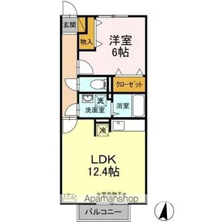 エスペランサ Ⅰ【2階】の間取り