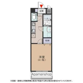 サンライズ・S【402号室号室】の間取り