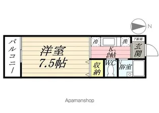 J・フローレ【103号室】の間取り