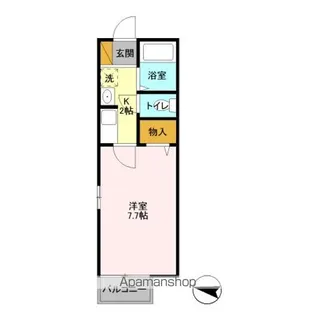 埼玉県春日部市大沼3丁目【アパート】の間取り