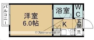 ノーブル宮町【102号室】の間取り