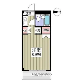 メゾンブランシュ三鷹新川【2階】の間取り