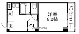 SUNDANCE【411号室】の間取り