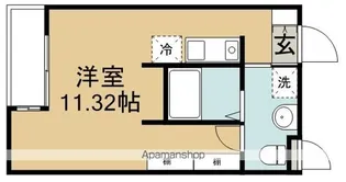 パディーⅡ【2階】の間取り