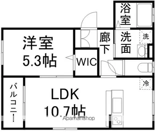 さくらガーデン【102号室】の間取り