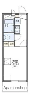 レオパレスキタハラ【1階】の間取り