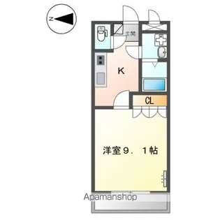 LEAP HEIM(リープ ハイム)【2階】の間取り