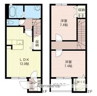 IRIS【1階】の間取り