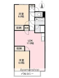 シティシャトレオータニ【103号室】の間取り