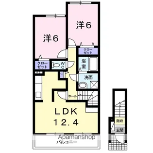 エアリー【2階】の間取り