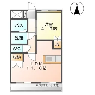 グランディール【2階】の間取り
