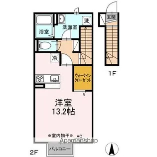 ヴィル・トランキル大森【2階】の間取り