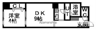 パークヒルズ中央12【9階】の間取り