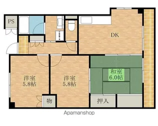 オリーブ沼町【4階】の間取り