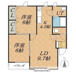 フェアリー【1階】の間取り