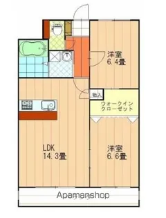 ファインコート【502号室】の間取り