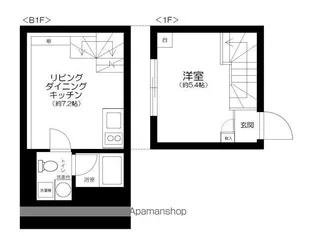 MG LUXURY SASAZUKA【1階】の間取り