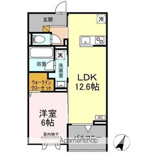 アリストベルトーヤ【3階】の間取り