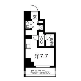 クラリッサ横浜ベーネ【5階】の間取り