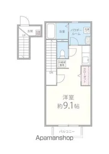 メゾン大島II【203号室】の間取り