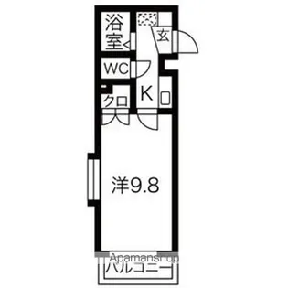 シティライフ池下【4階】の間取り