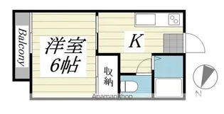 クレストコーシン【2階】の間取り