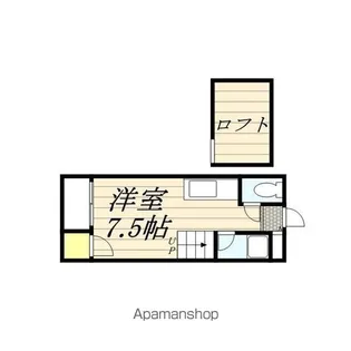 シティコーポ【101号室】の間取り