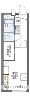 レオパレスクォリティハイツ平子【2階】の間取り
