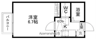 パレットヒルズ【203号室】の間取り