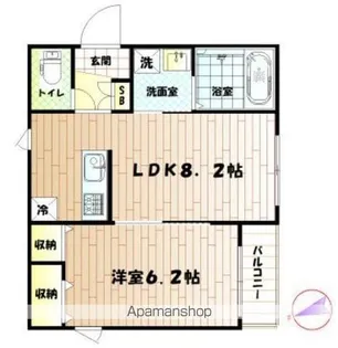 L’ALLERE【2階】の間取り