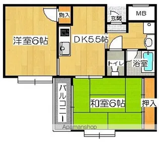 シャルマンコーポ【3階】の間取り