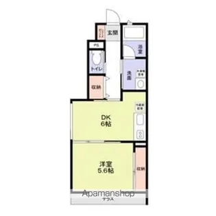 QH八木が谷【1階】の間取り