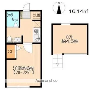 カーサアストレア東戸塚【1階】の間取り