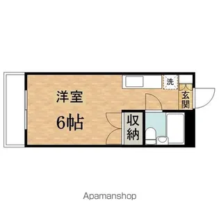 ハイツベルグラント【2階】の間取り