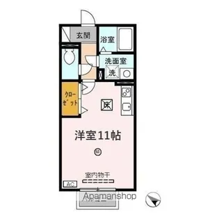 アバンテ【1階】の間取り