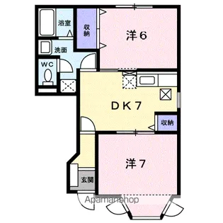 ブーゲン・ヒルズ 白金【1階】の間取り