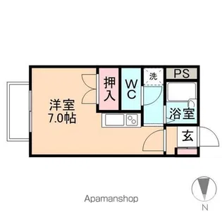 ハイグラン本郷新【201号室】の間取り